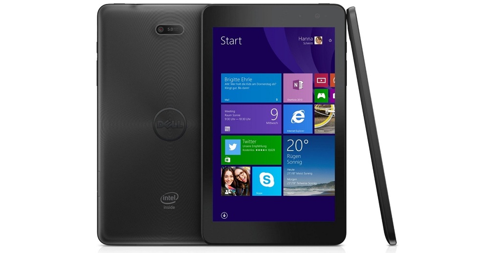 Dell Venue 8 Pro 5855 Tablet with 4GB RAM,HD Display Launched