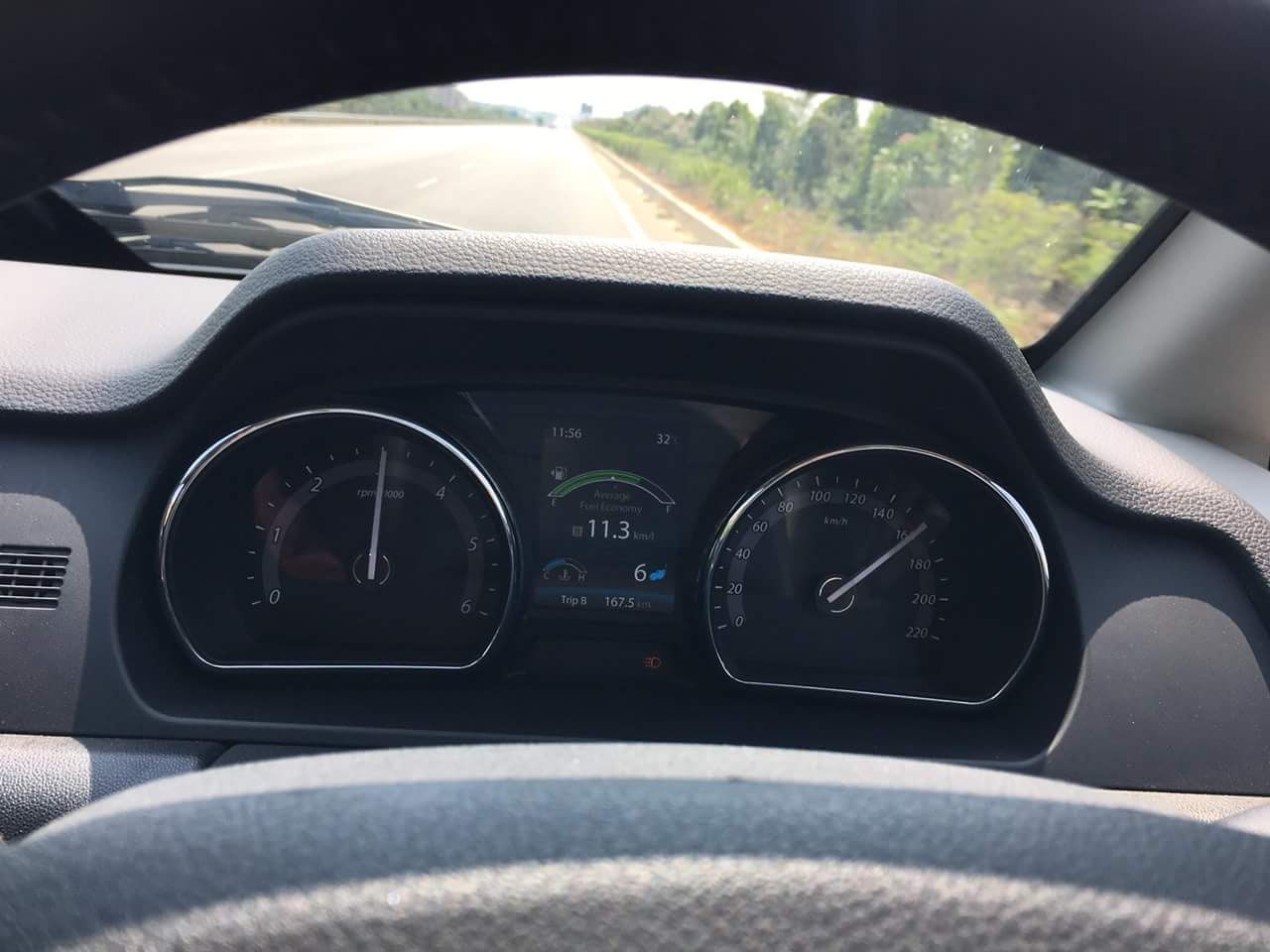 Clocking 160kmph+in Tata Hexa